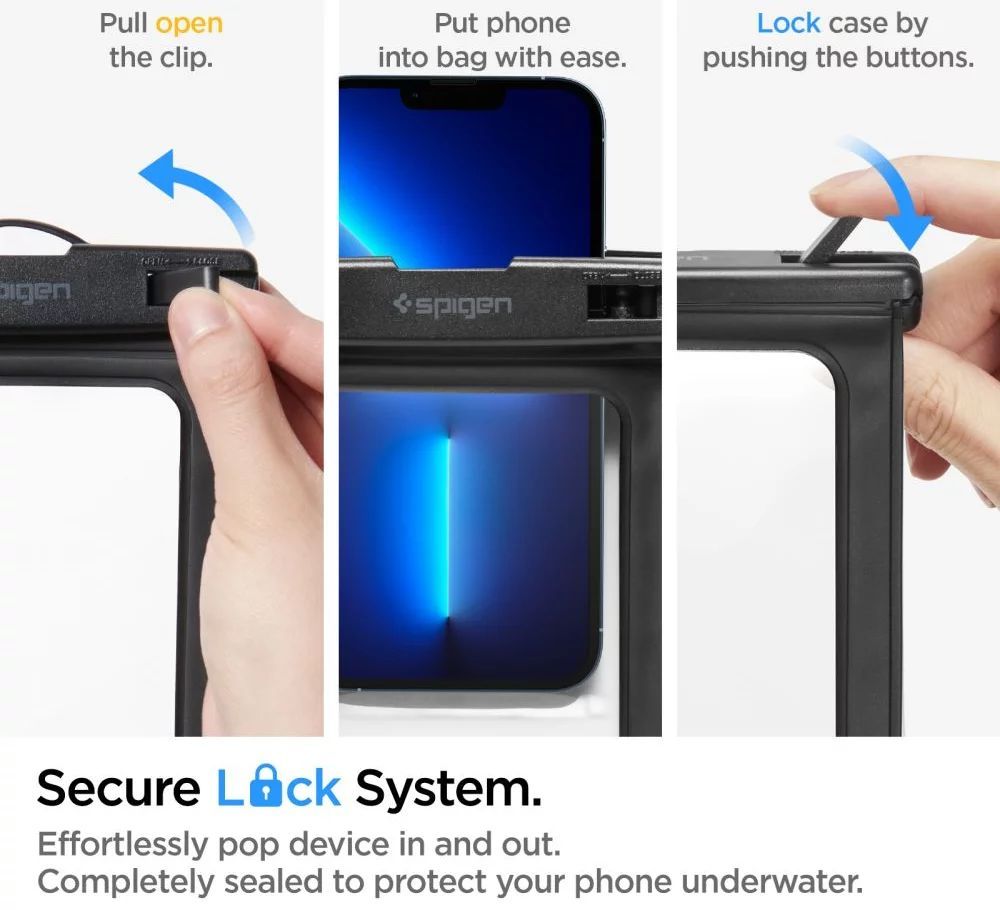 Spigen Aqua Shield WaterProof Case A601 2 Pack Black Spigen Aqua Shield WaterProof Case A601 2 Pack Black