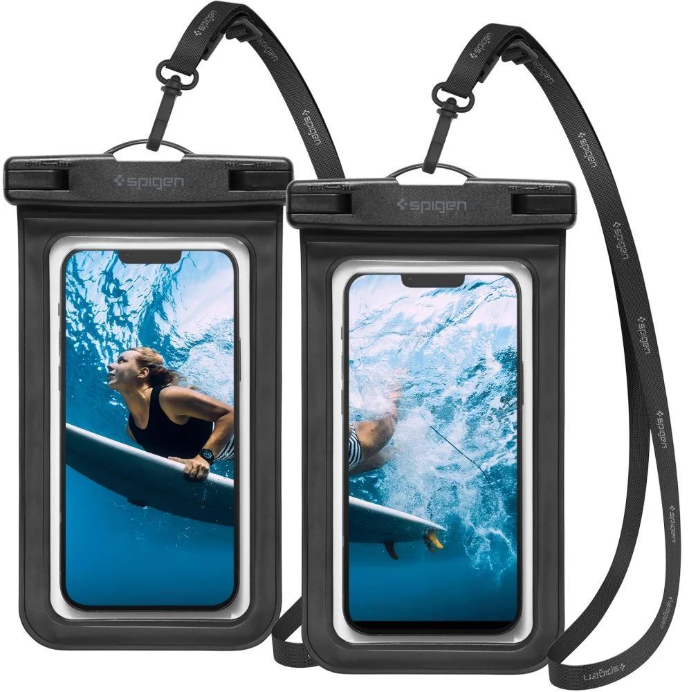 Spigen Aqua Shield WaterProof Case A601 2 Pack Black Spigen Aqua Shield WaterProof Case A601 2 Pack Black