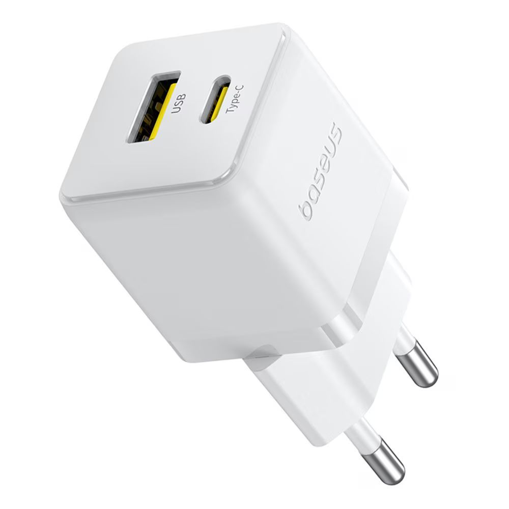 Baseus Palm USB-A/C Adapter 30W White