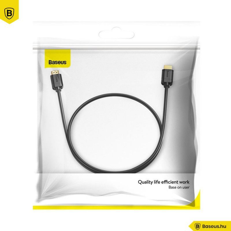 Baseus HDMI 2.0 Cable Black Baseus HDMI 2.0 Cable Black