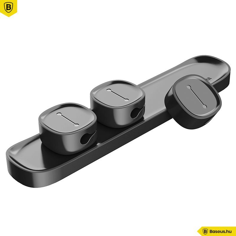 Baseus Clip Peas Cable Management Black Baseus Clip Peas Cable Management Black