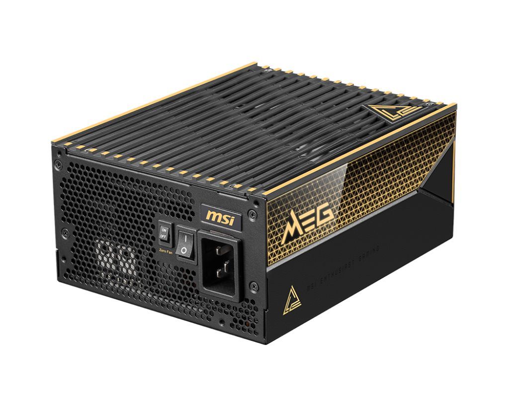 Msi 1600W 80+ Titanium MEG Ai1600T PCIE5 Msi 1600W 80+ Titanium MEG Ai1600T PCIE5