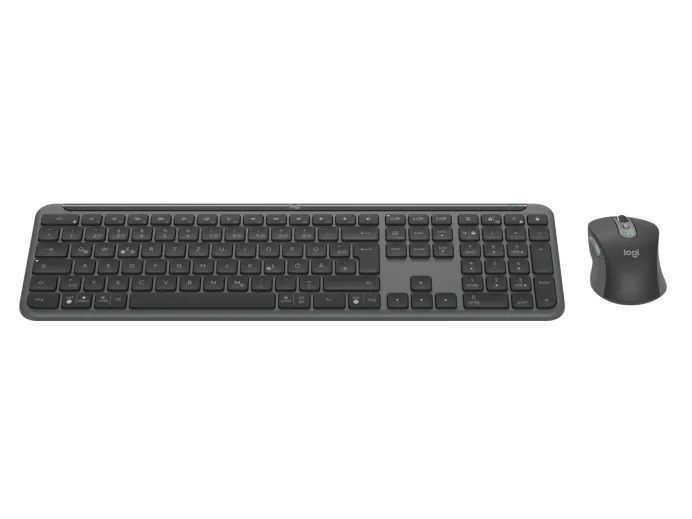 Logitech MK950 Signature Slim Wireless Bluetooth Keyboard Combo for Business Graphite DE Logitech MK950 Signature Slim Wireless Bluetooth Keyboard Combo for Business Graphite DE