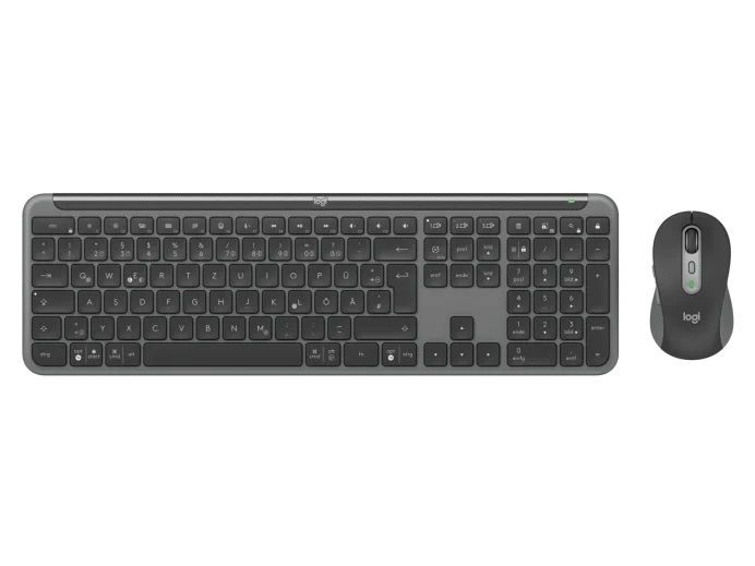 Logitech MK950 Signature Slim Wireless Bluetooth Keyboard Combo for Business Graphite DE Logitech MK950 Signature Slim Wireless Bluetooth Keyboard Combo for Business Graphite DE
