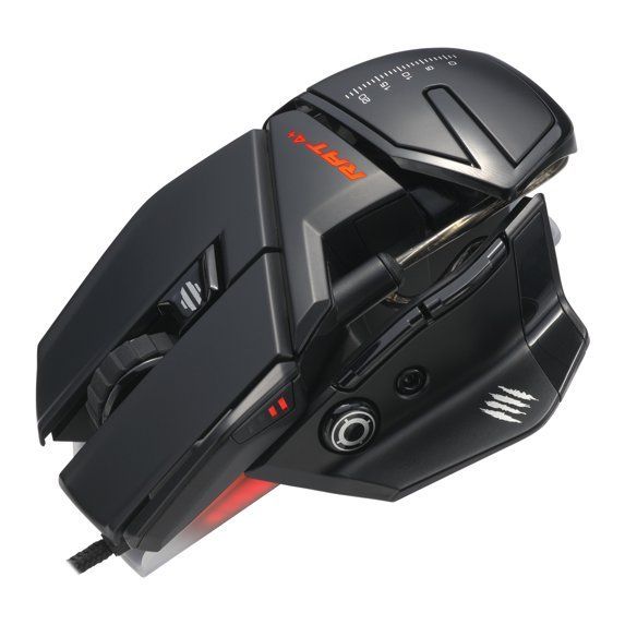 Madcatz R.A.T. 4+ Gaming Mouse Black