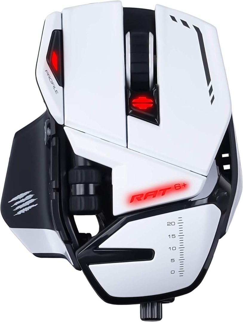 Madcatz R.A.T. 6+ Gaming Mouse White