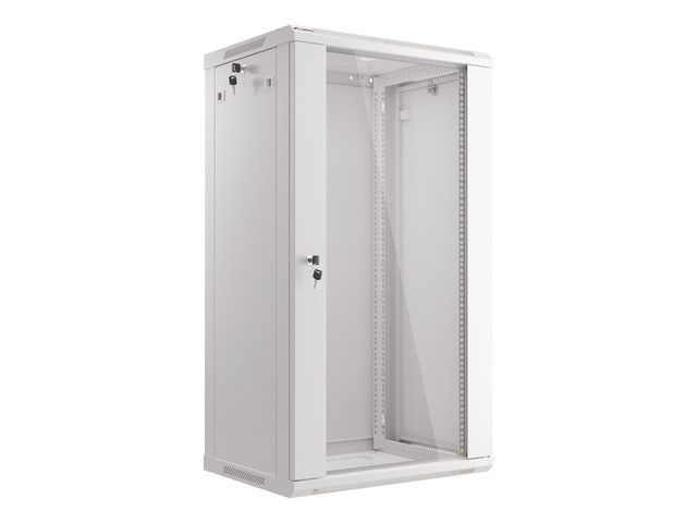 Lanberg 19" 22U Falra szerelhető Rackszekrény Grey Lanberg 19" 22U Falra szerelhető Rackszekrény Grey