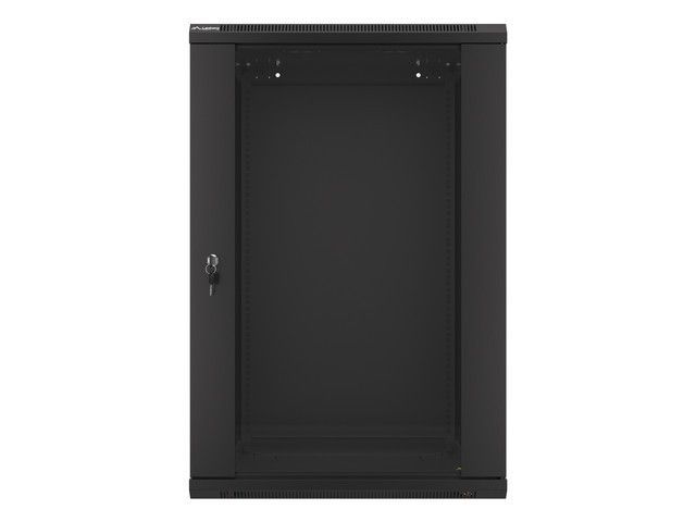 Lanberg 19" 18U Falra szerelhető Rackszekrény Black