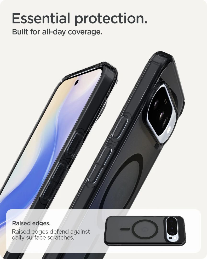 Spigen Ultra Hybrid MagSafe for Google Pixel 10 Pro/Pixel 10 Frost Black Spigen Ultra Hybrid MagSafe for Google Pixel 10 Pro/Pixel 10 Frost Black