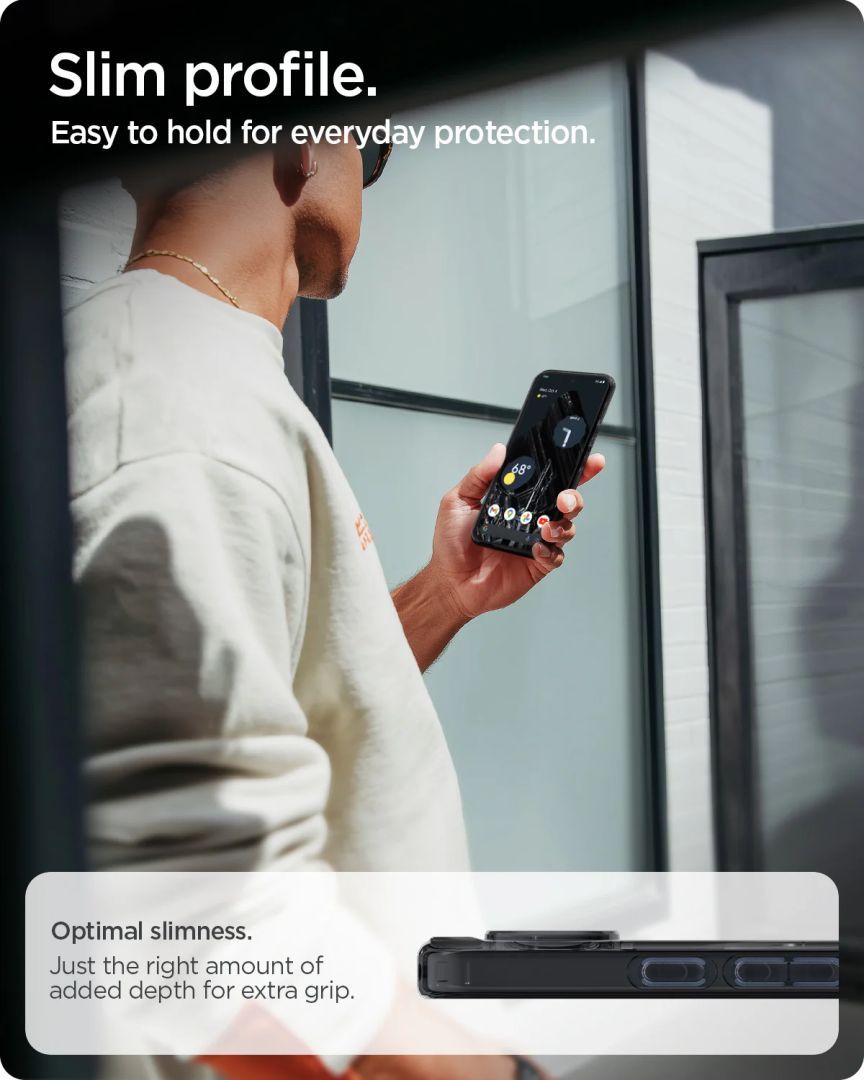 Spigen Ultra Hybrid MagSafe for Google Pixel 10 Pro/Pixel 10 Frost Black Spigen Ultra Hybrid MagSafe for Google Pixel 10 Pro/Pixel 10 Frost Black