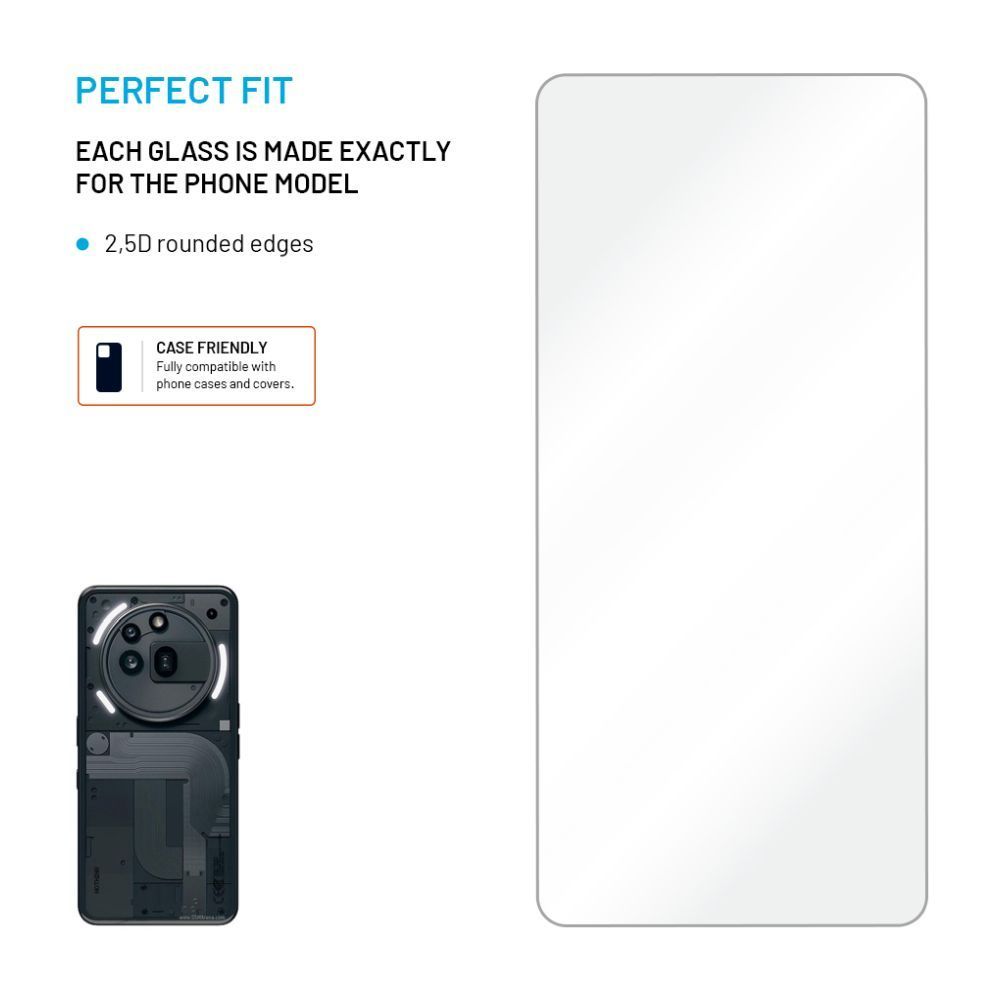 FIXED 2,5D edzett üveg Nothing Phone (3) 5G készülékhez FIXED 2,5D edzett üveg Nothing Phone (3) 5G készülékhez