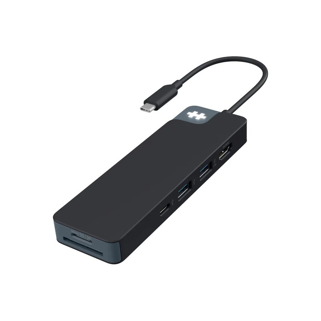 Targus HyperDrive Flex 8 Port USB-C Hub Black
