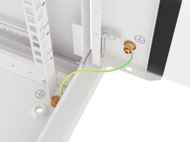 Lanberg 19" 6U Falra szerelhető Rackszekrény Silver Lanberg 19" 6U Falra szerelhető Rackszekrény Silver