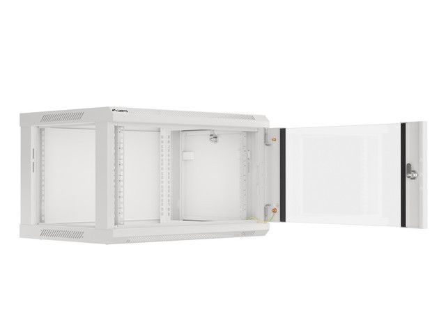 Lanberg 19" 6U Falra szerelhető Rackszekrény Silver Lanberg 19" 6U Falra szerelhető Rackszekrény Silver