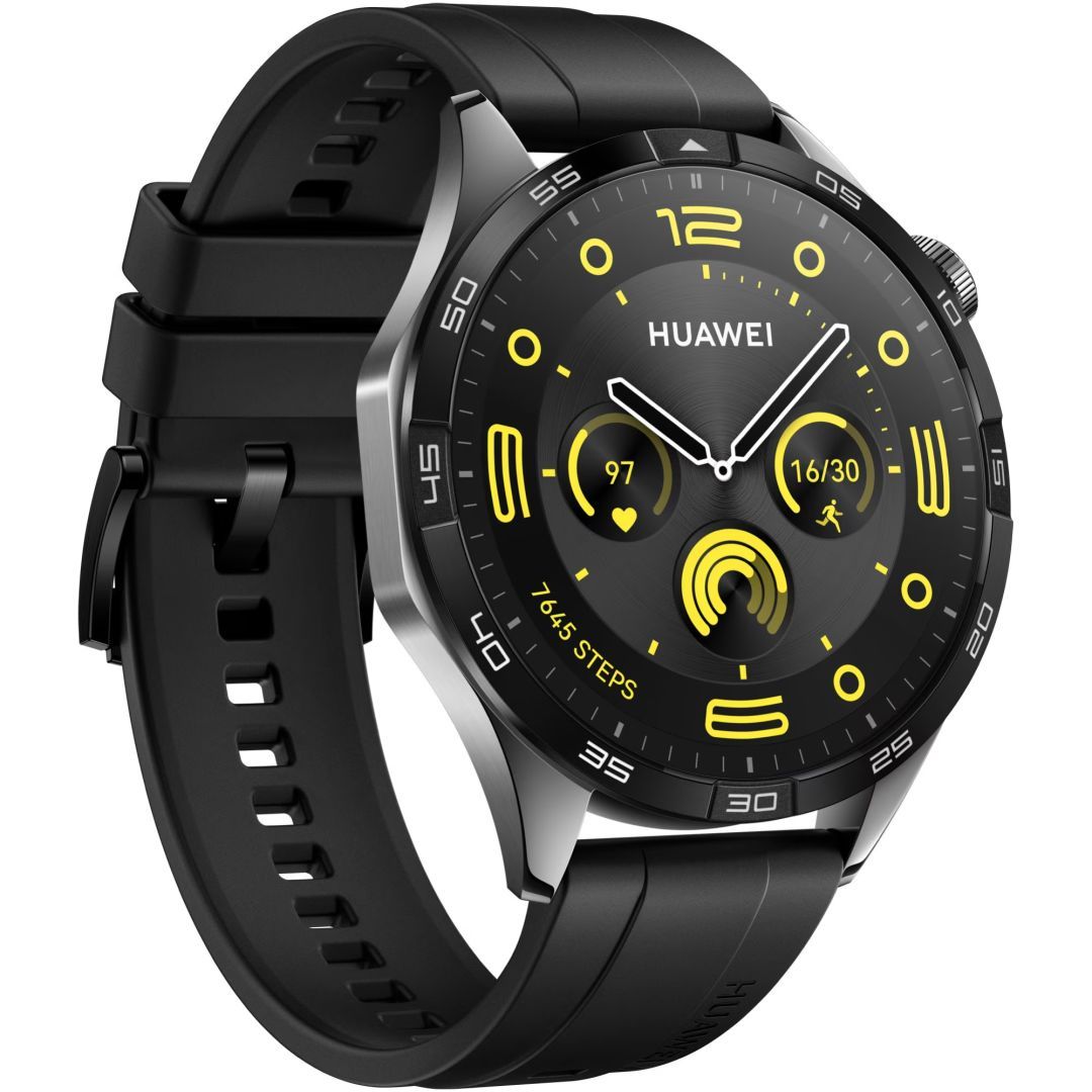 Huawei Watch GT 4 46mm Fluoroelastomer Strap Black Huawei Watch GT 4 46mm Fluoroelastomer Strap Black