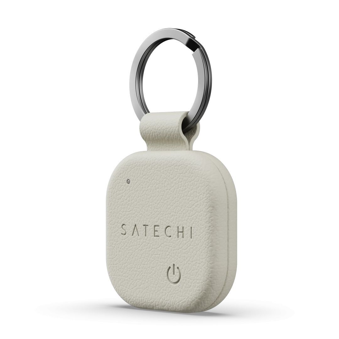 Satechi Vegan-Leather Findall Keychain Sand