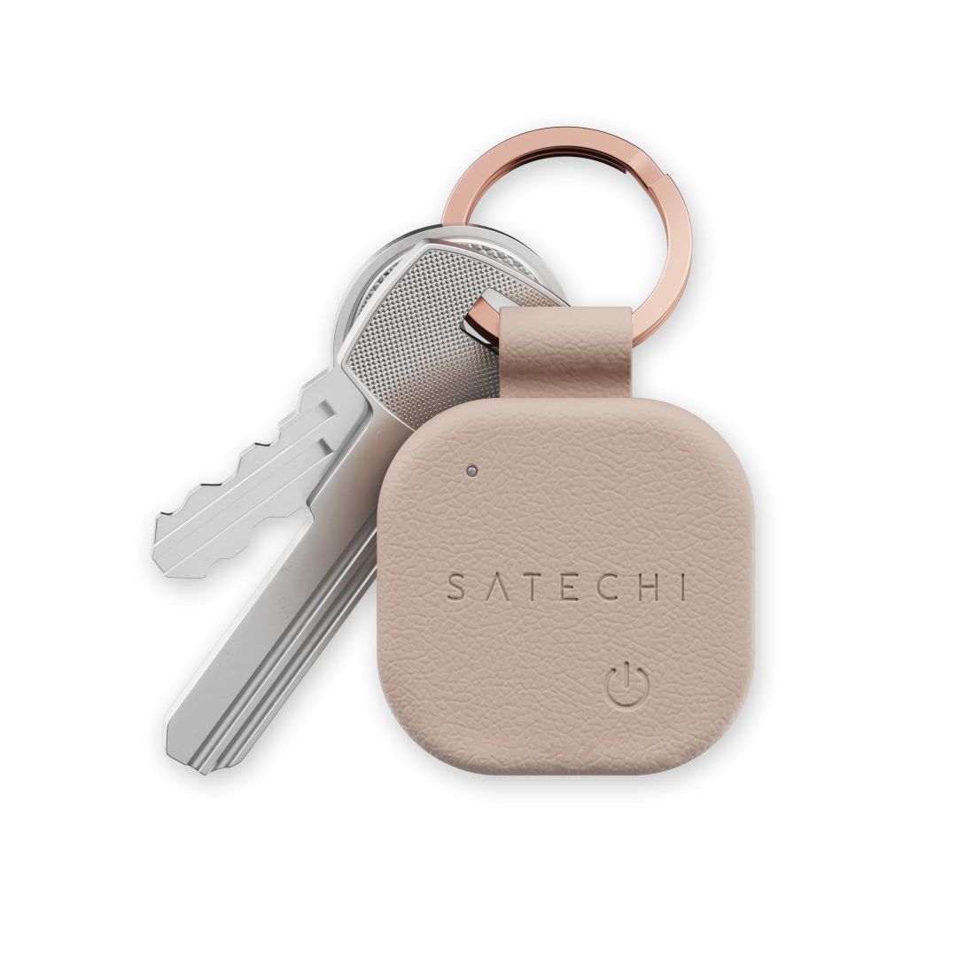 Satechi Vegan-Leather Findall Keychain Desert Rose Satechi Vegan-Leather Findall Keychain Desert Rose