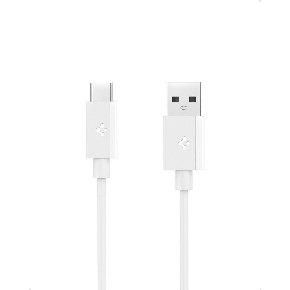 Spigen Essential USB-A to USB-C 60W Cable 2m White Spigen Essential USB-A to USB-C 60W Cable 2m White