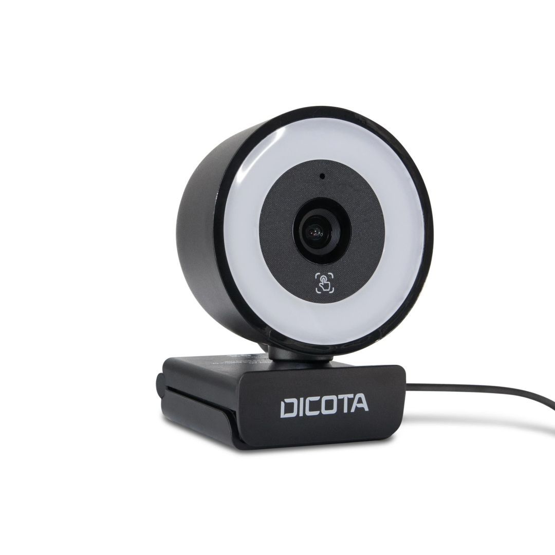 Dicota Ringlight 5MP Webkamera Black Dicota Ringlight 5MP Webkamera Black