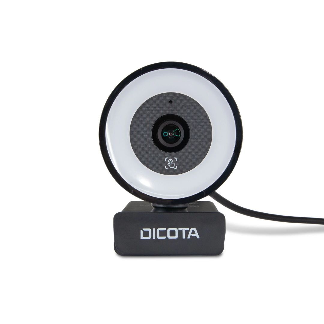 Dicota Ringlight 5MP Webkamera Black Dicota Ringlight 5MP Webkamera Black