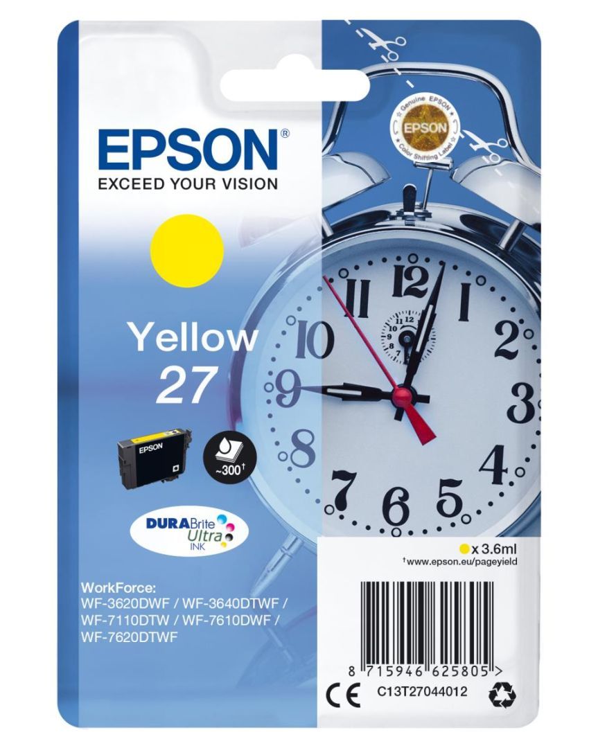 Epson 27 Yellow tintapatron
