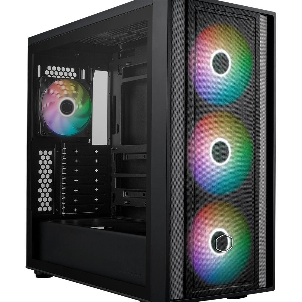 Cooler Master MasterBox 600 Tempered Glass Black Cooler Master MasterBox 600 Tempered Glass Black