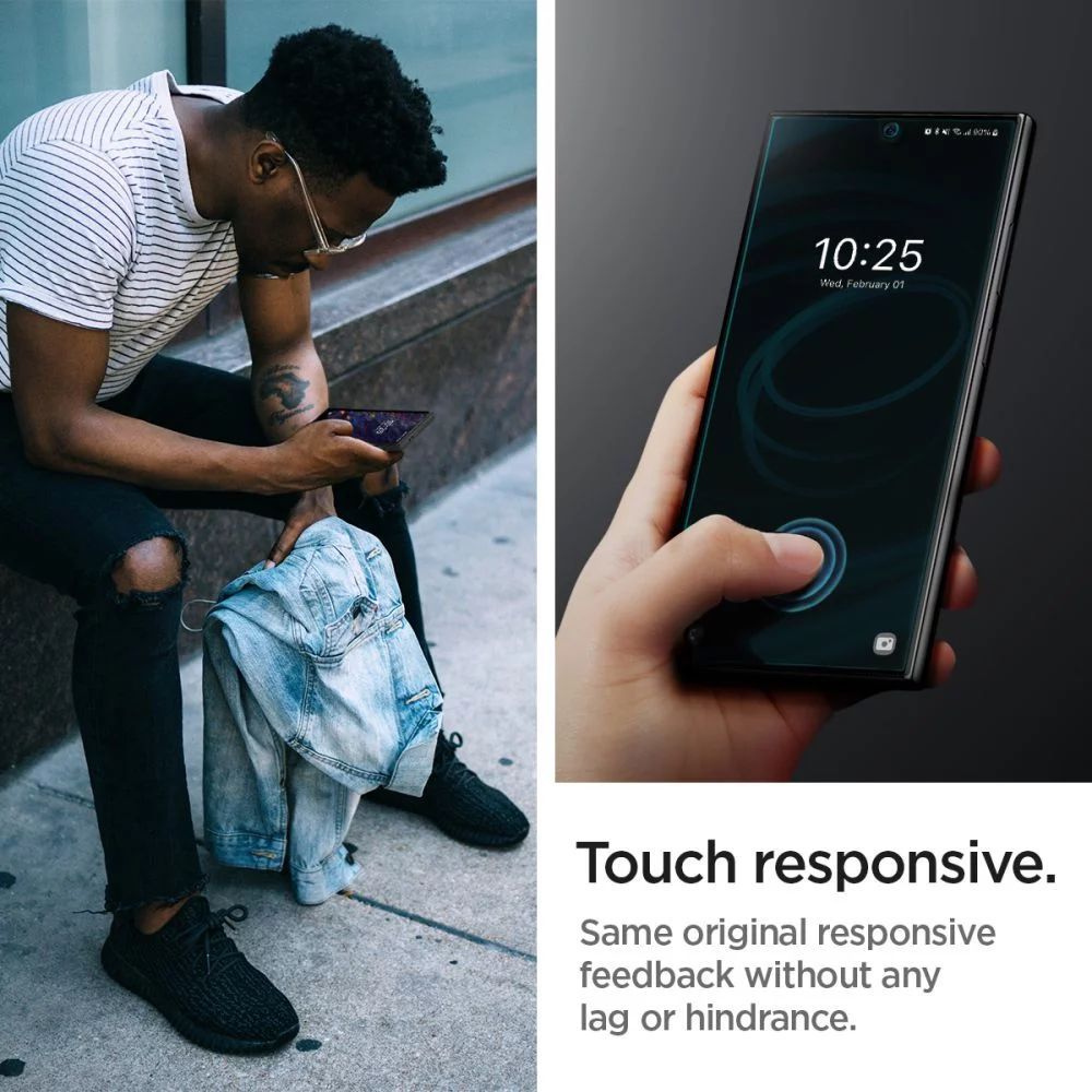 Spigen Neo Flex HD Transparency 2 Pack Samsung Galaxy S24 Ultra Spigen Neo Flex HD Transparency 2 Pack Samsung Galaxy S24 Ultra