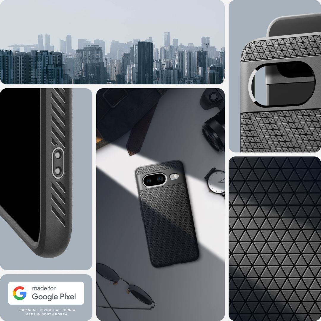 Spigen Google Pixel 8 Liquid Air Matte Black Spigen Google Pixel 8 Liquid Air Matte Black
