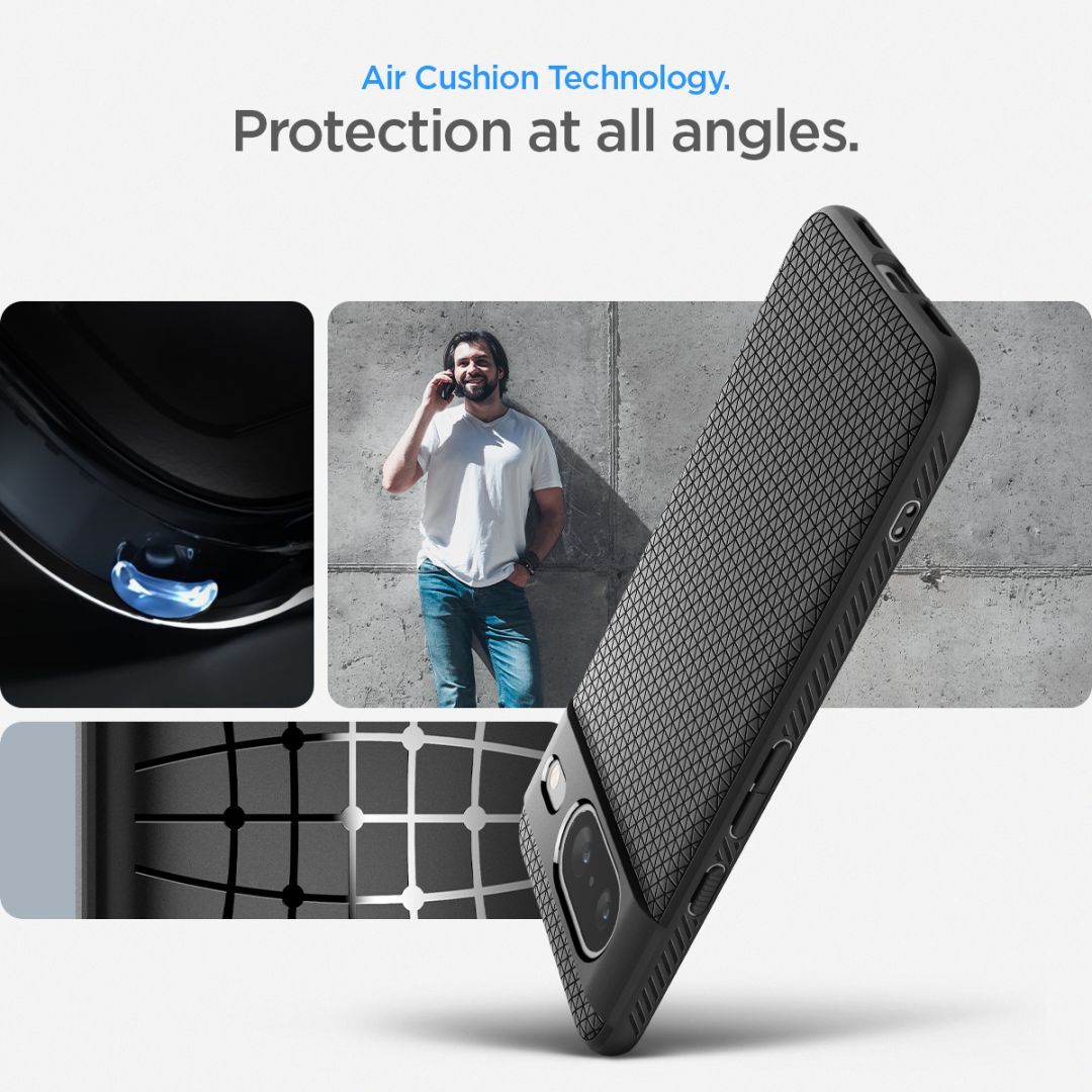 Spigen Google Pixel 8 Liquid Air Matte Black Spigen Google Pixel 8 Liquid Air Matte Black