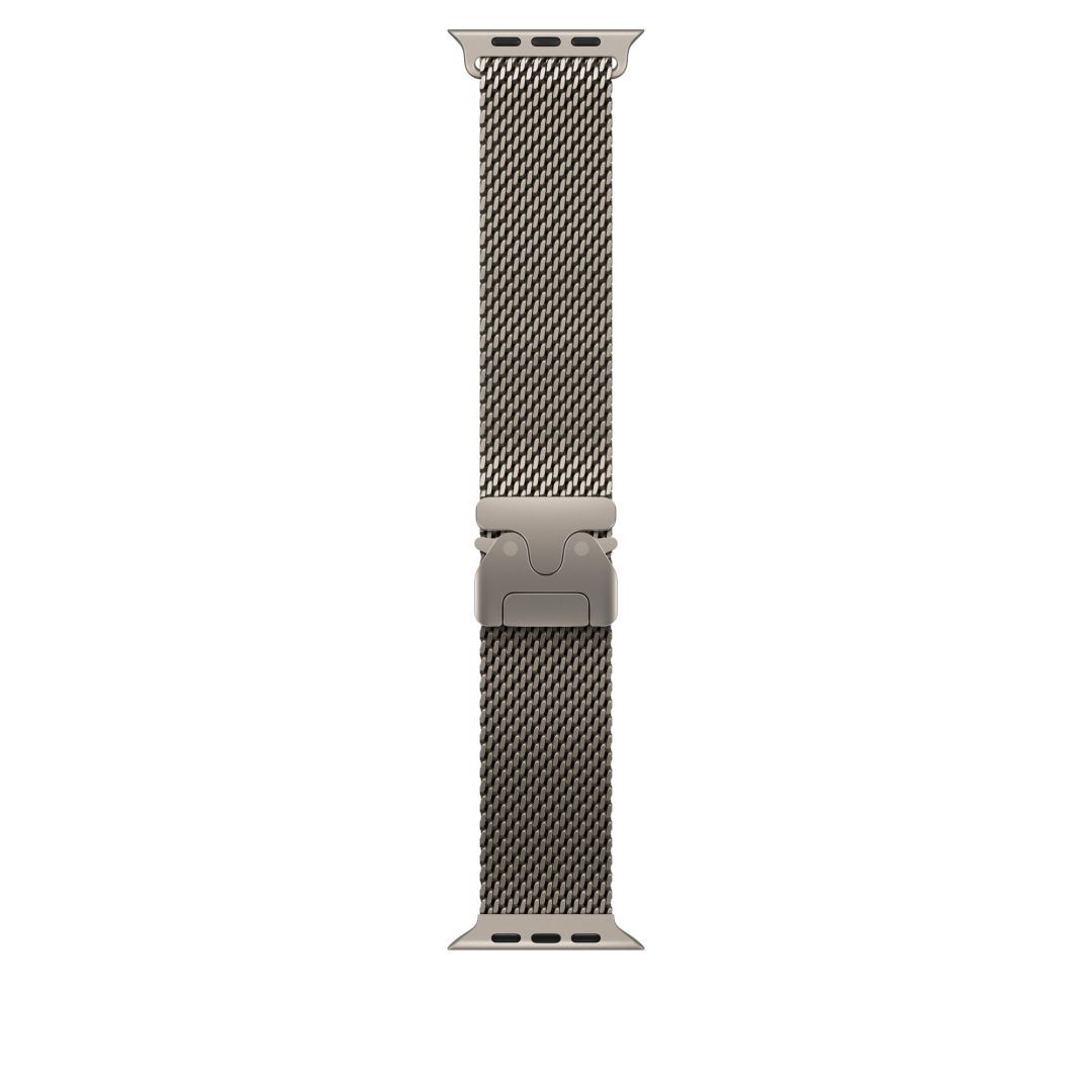 Apple Watch 49mm Milanese Loop Natural Medium Apple Watch 49mm Milanese Loop Natural Medium