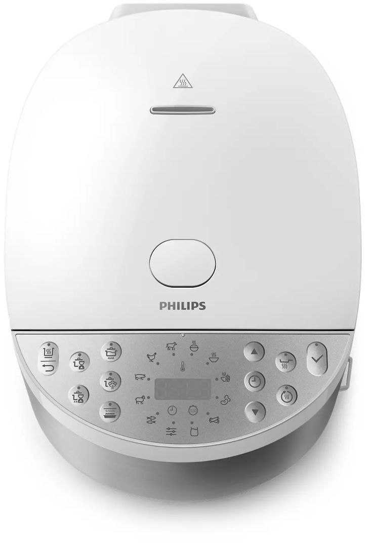 Philips Viva Collection Multicooker HD4713/40 Multifunkciós Főzőkészülék White Philips Viva Collection Multicooker HD4713/40 Multifunkciós Főzőkészülék White