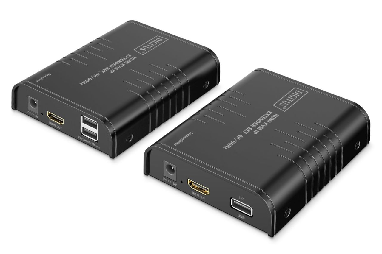 Digitus DS-55355 HDMI KVM IP Extender Set Digitus DS-55355 HDMI KVM IP Extender Set