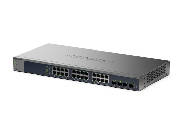 Netgear 24-Port 10-Gigabit/Multi-Gigabit Ethernet Easy Smart Managed Switch
