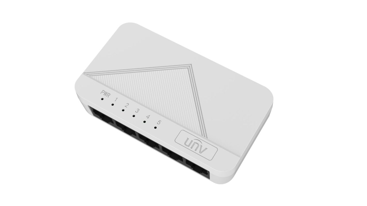 Uniview NSW1010-5T-IN 5 portos 10/100 desktop switch Uniview NSW1010-5T-IN 5 portos 10/100 desktop switch