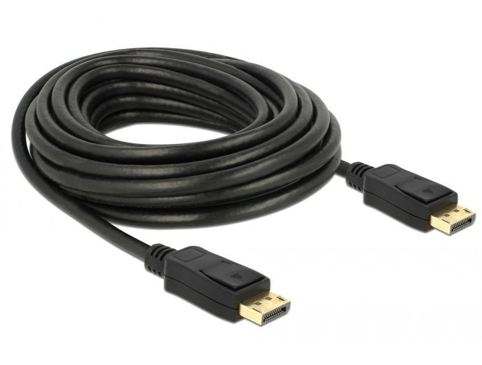DeLock Displayport 1.2 male > Displayport male 4K 60 Hz 7m Cable DeLock Displayport 1.2 male > Displayport male 4K 60 Hz 7m Cable