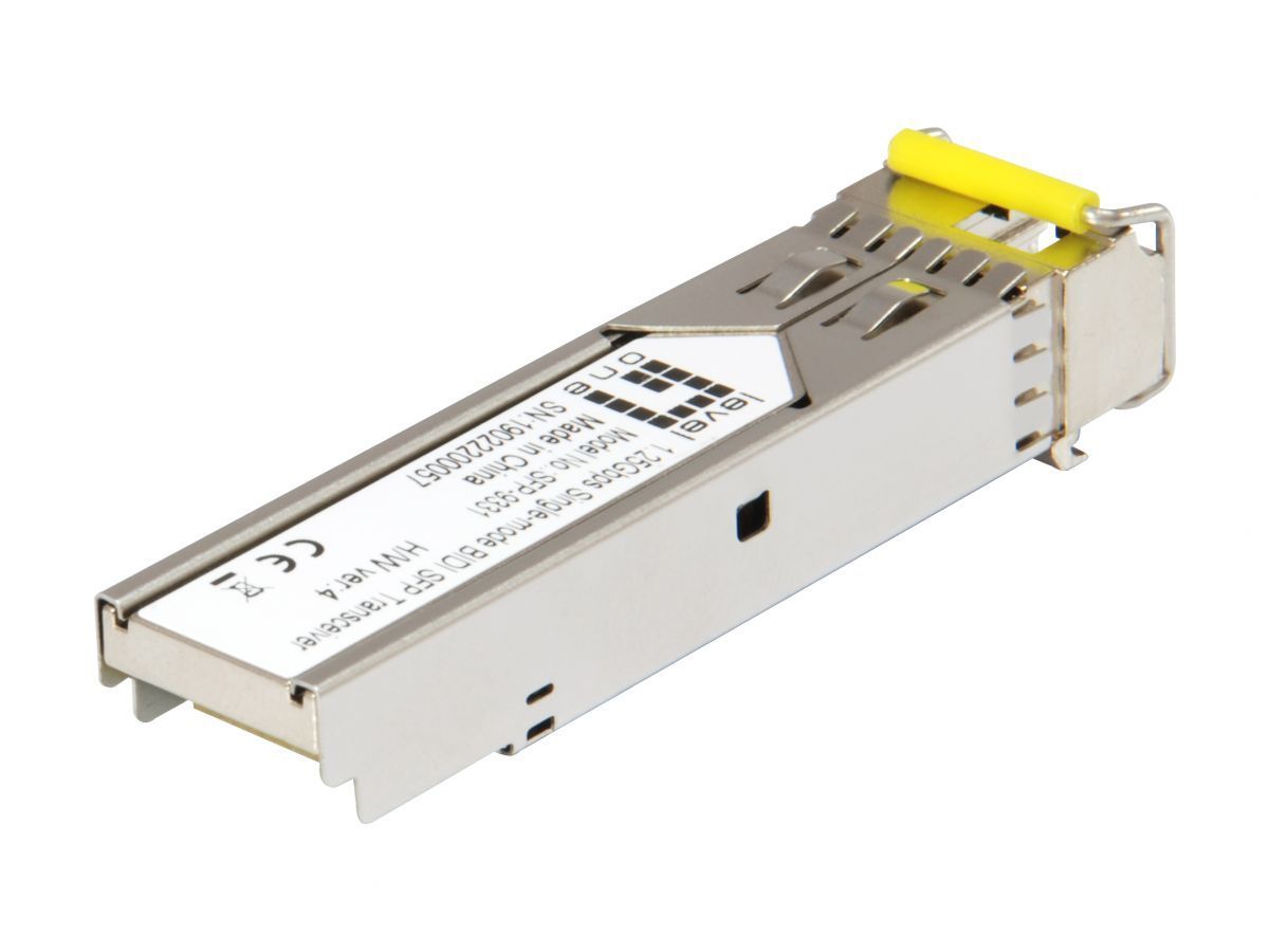 LevelOne SFP Transceiver 1.25G Single-mode Simplex LC 20km LevelOne SFP Transceiver 1.25G Single-mode Simplex LC 20km