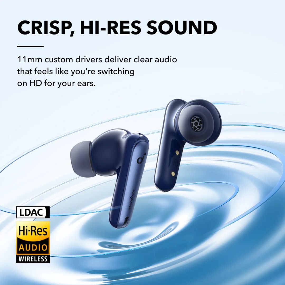 ANKER Soundcore Liberty 4 NC True Wireless Headset Navy Blue ANKER Soundcore Liberty 4 NC True Wireless Headset Navy Blue