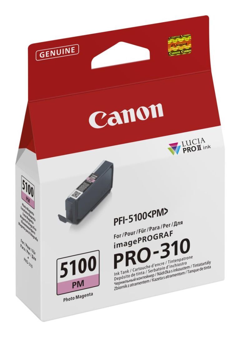 Canon PFI-5100 Photo Magenta tintapatron Canon PFI-5100 Photo Magenta tintapatron