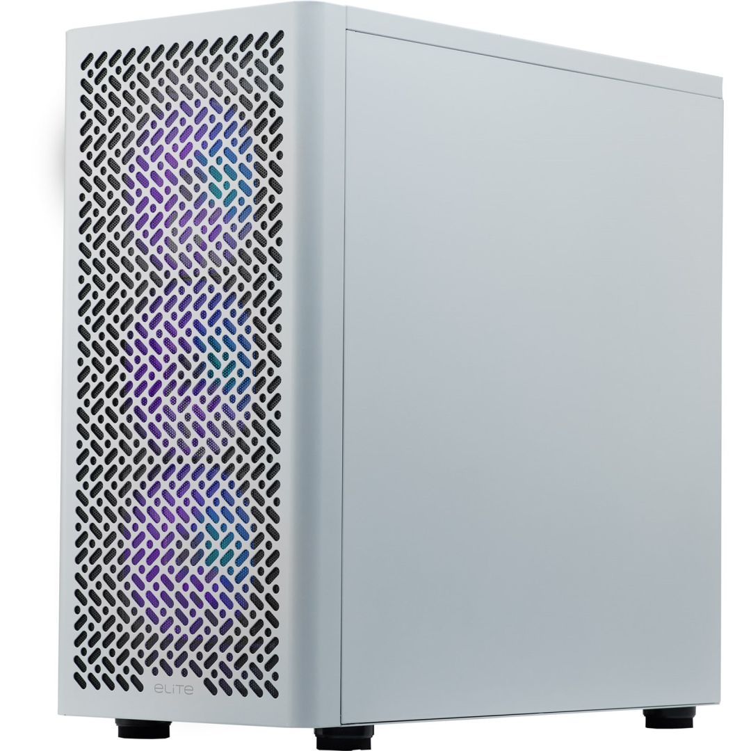 Cooler Master Elite 502 Tempered Glass White