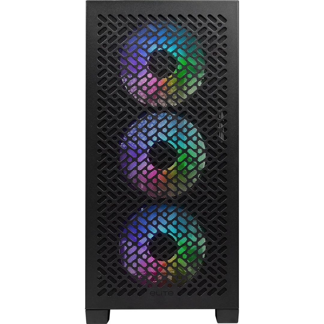 Cooler Master Elite 302 Tempered Glass Black Cooler Master Elite 302 Tempered Glass Black