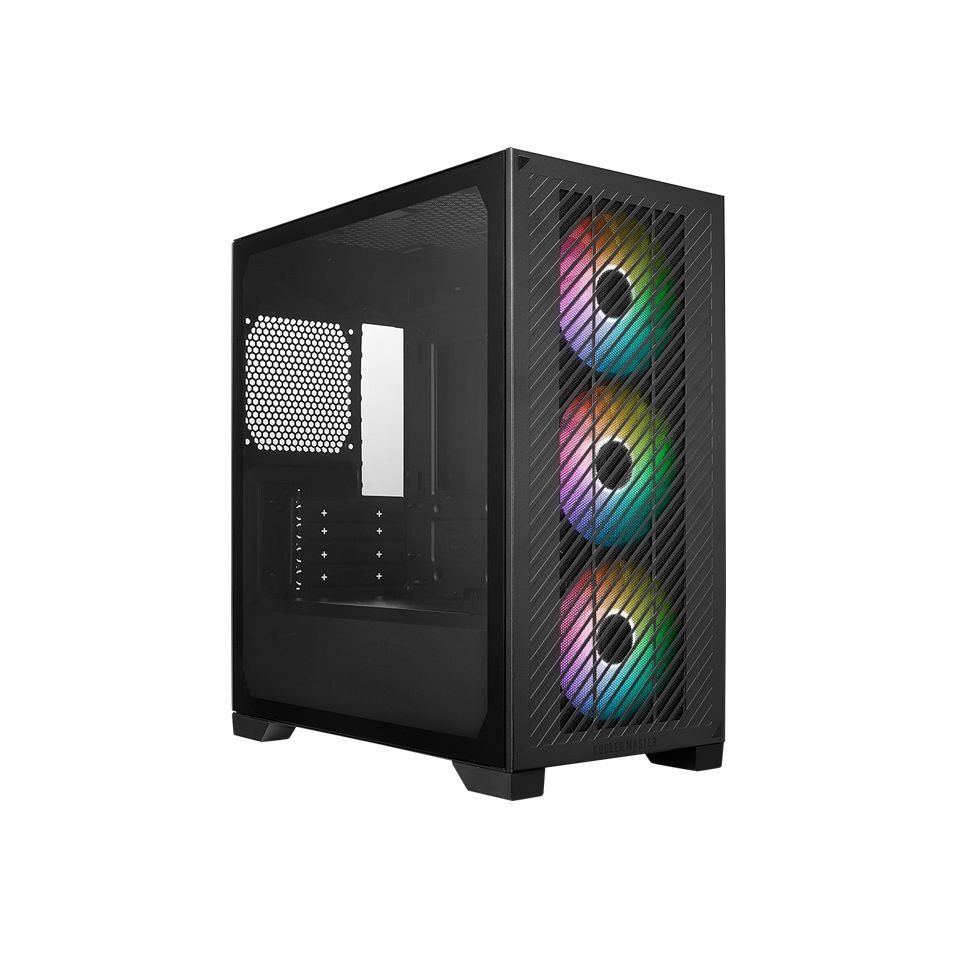 Cooler Master Elite 301 Tempered Glass Black Cooler Master Elite 301 Tempered Glass Black