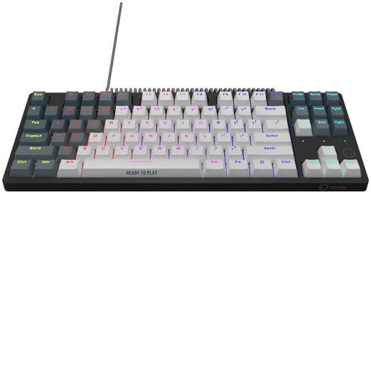 LORGAR Azar 514TKL RGB Mechanical Gaming Keyboard White US