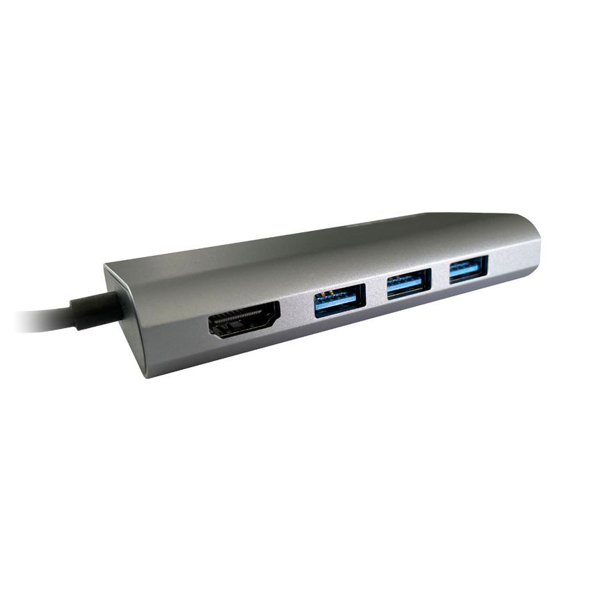 LC Power USB-C Dock Multi-5 Gray