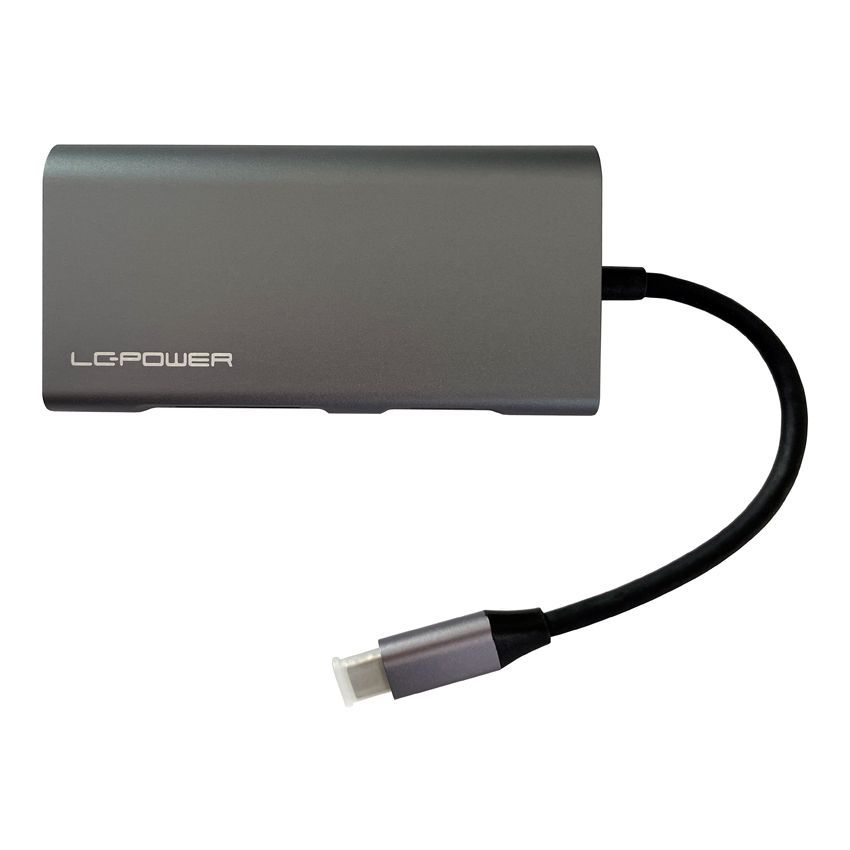 LC Power USB-C Dock Multi-5 Gray