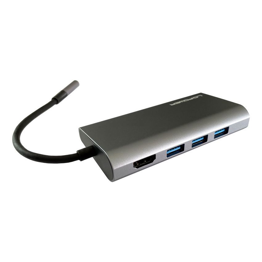 LC Power USB-C Dock Multi-5 Gray