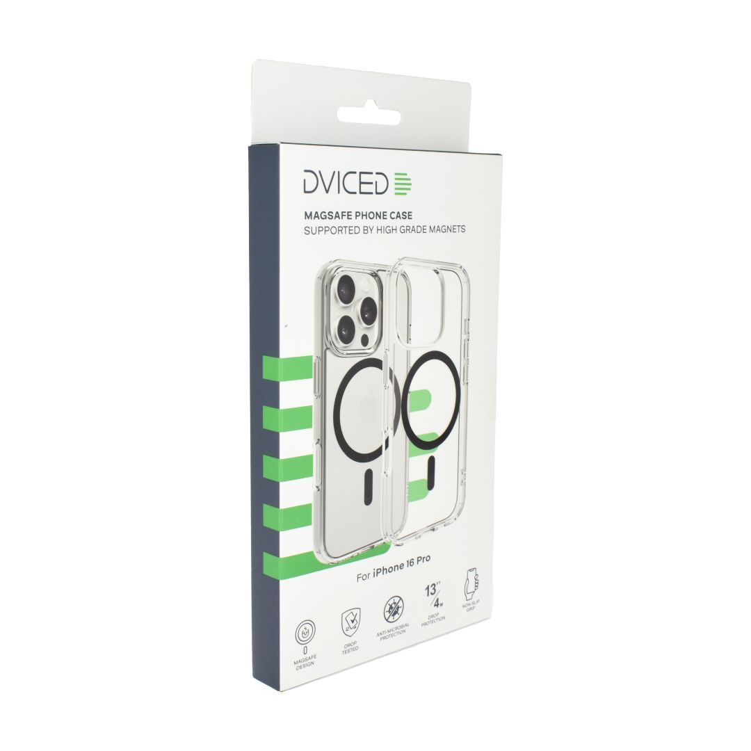 Dviced Magsafe iPhone 16 Pro clear case Black Dviced Magsafe iPhone 16 Pro clear case Black