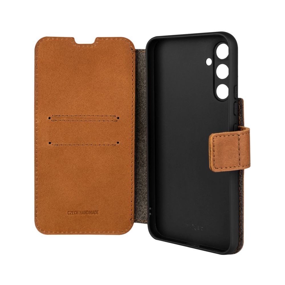 FIXED ProFit for Samsung Galaxy A34 5G, Barna, Mobiltelefon Kiegészítő FIXED ProFit for Samsung Galaxy A34 5G, Barna, Mobiltelefon Kiegészítő