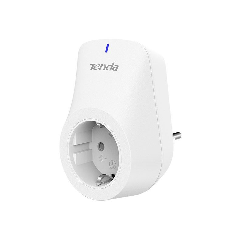 Tenda SP6 EU Beli Smart Wi-Fi Plug (1 Pack) White Tenda SP6 EU Beli Smart Wi-Fi Plug (1 Pack) White