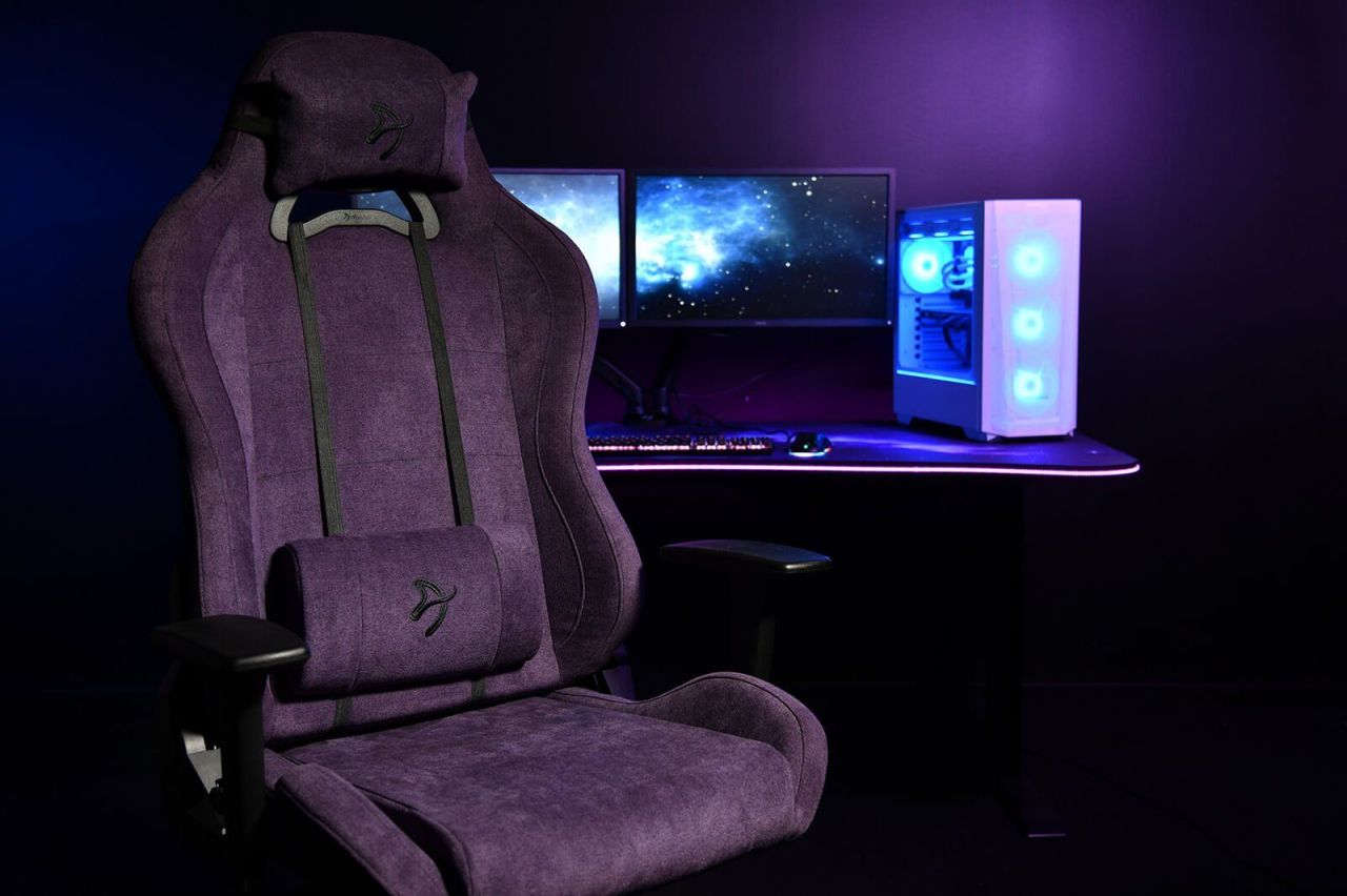 Arozzi Torretta Soft Fabric v2 Gaming Chair Purple Arozzi Torretta Soft Fabric v2 Gaming Chair Purple