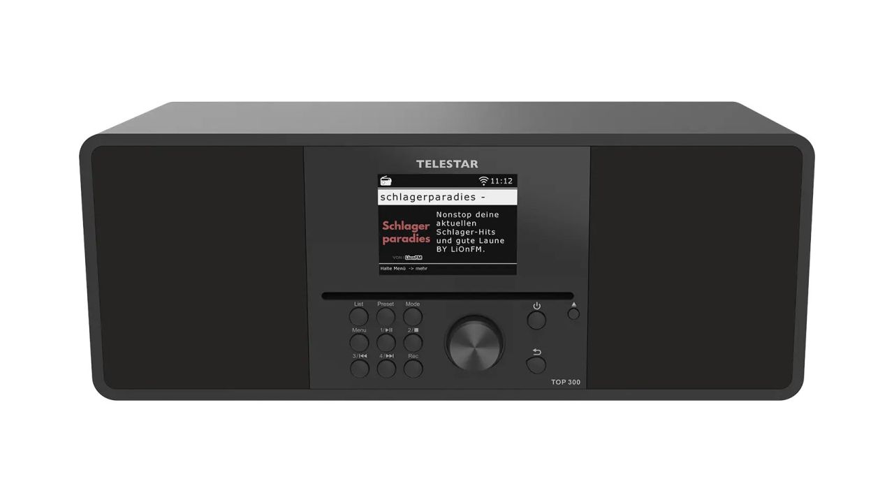 TELESTAR Top 300 Digital Radio Black TELESTAR Top 300 Digital Radio Black